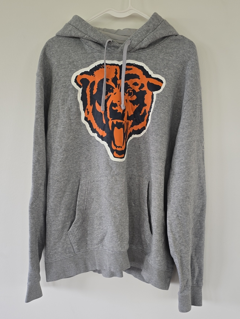 Nike Gray Hoodie with Chicago Bear Logo